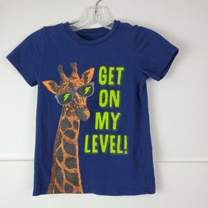 Epic Threads‎ Boys Size 7 T-Shirt "Get On My Level" Giraffe Sunglasses